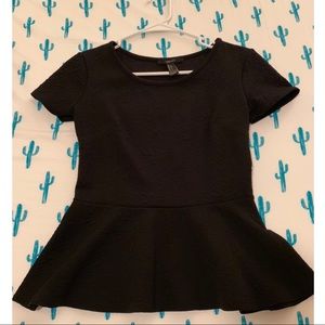 Peplum top